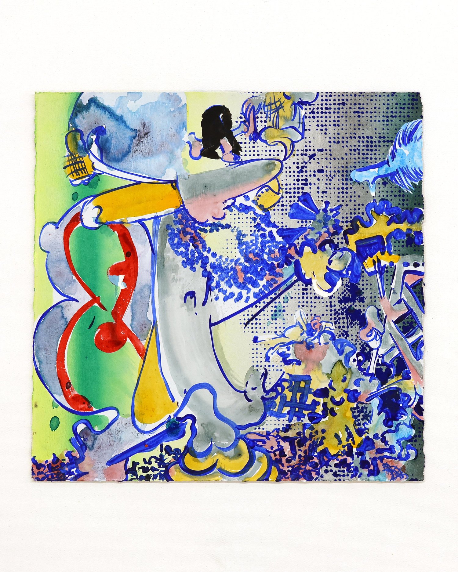 horfee 作品 Antwan Horfee 'Compilatrames 4'. Original Artwork | China Heights
